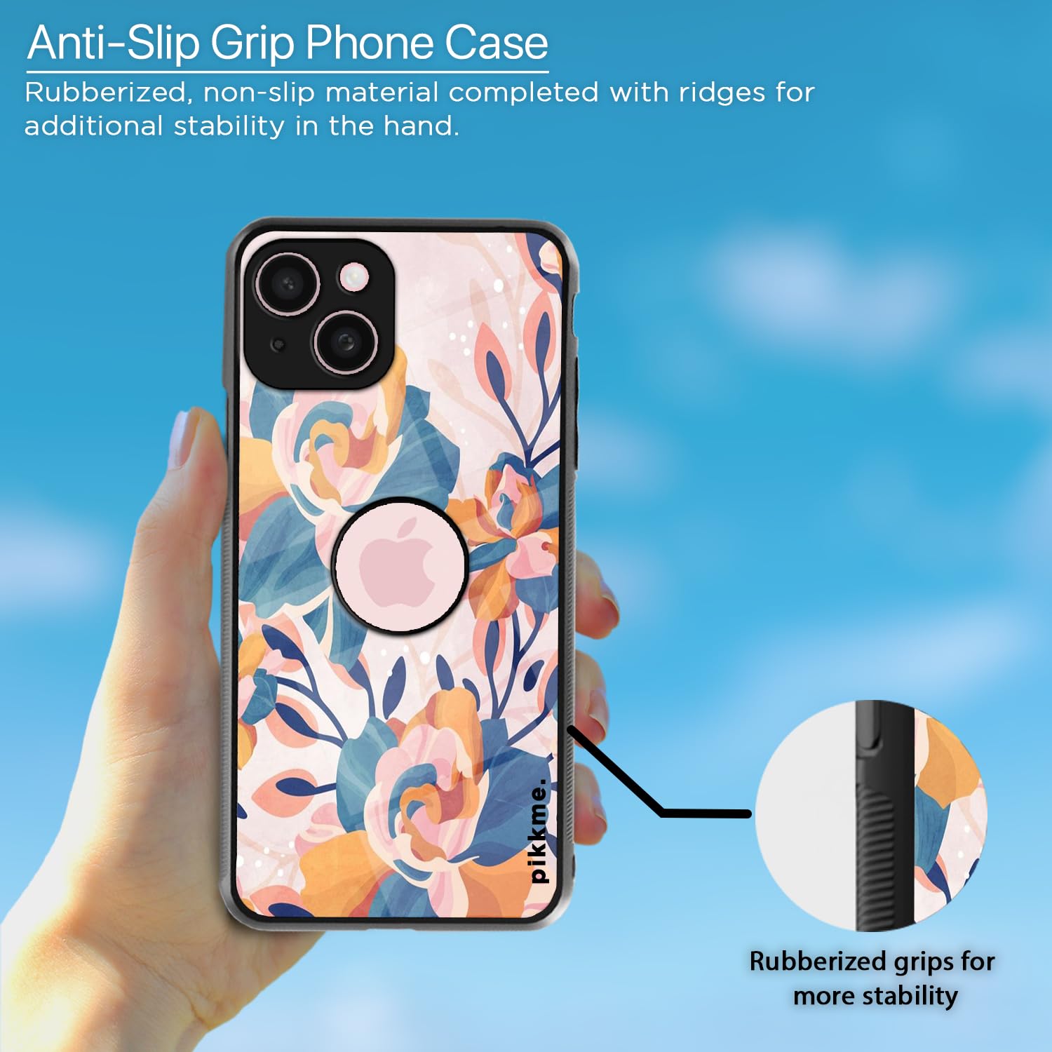 Pikkme Flower mobile cover for iPhone 15 – photo 5