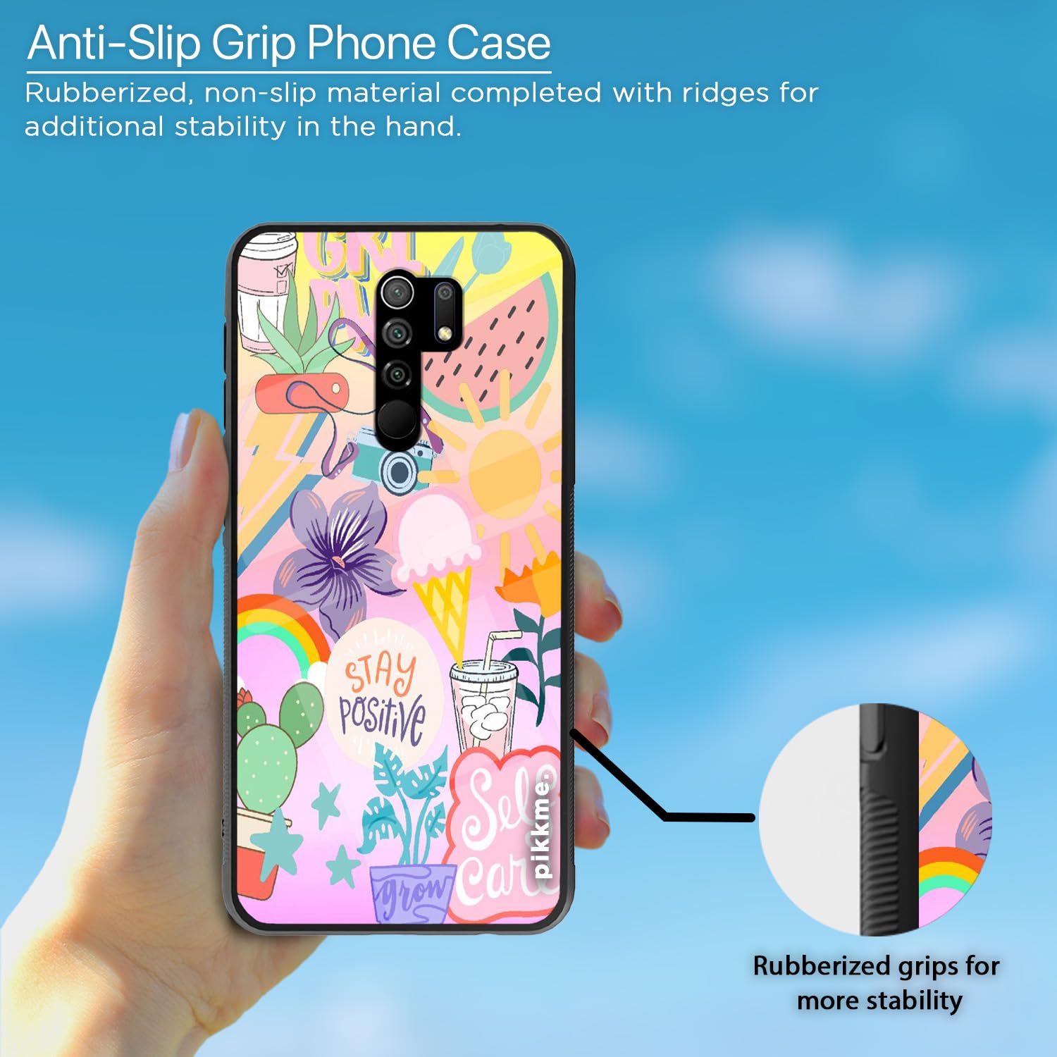 Pikkme Hybrid mobile cover for Redmi 9 Prime – photo 5