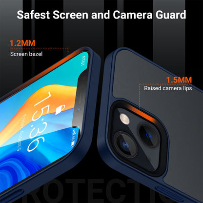 iPhone 13 phone cover in thermoplastic polyurethane, blue by Pikkme – photo 5