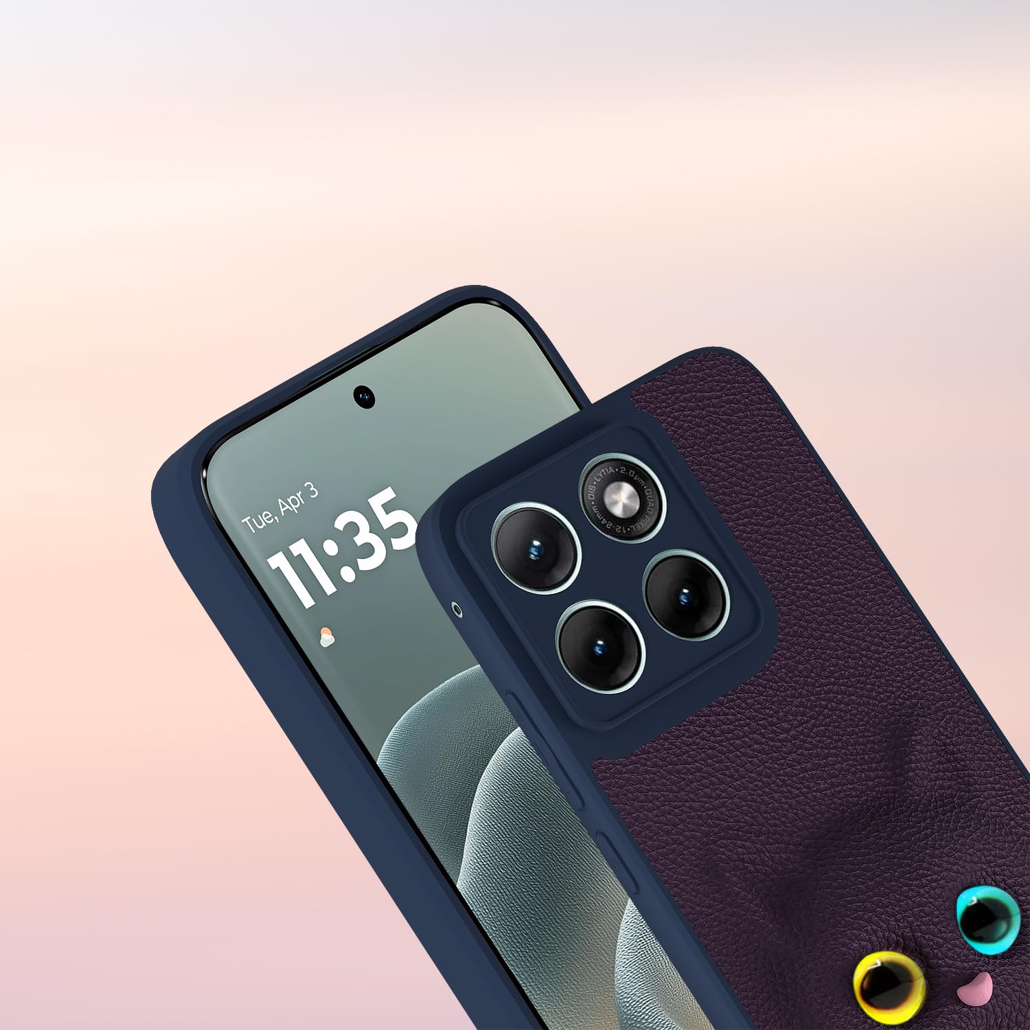Pikkme purple mobile cover for Moto Edge 70 Fusion 5G – photo 7