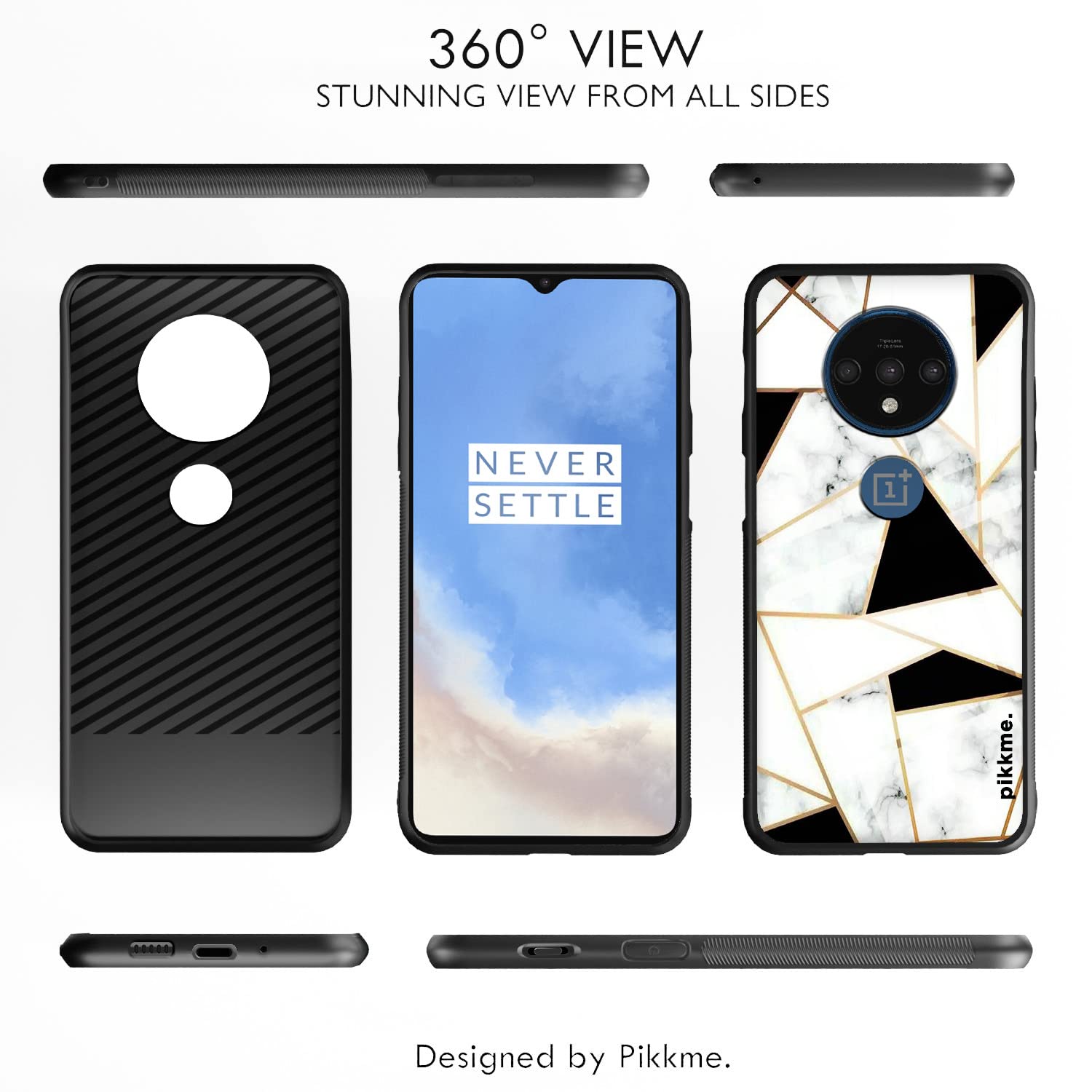 Pikkme Hybrid mobile back cover for OnePlus 7T – photo 2