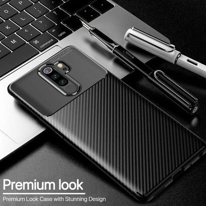 Pikkme black Carbon mobile cover for Oppo A5 2020/A9 2020 – photo 3
