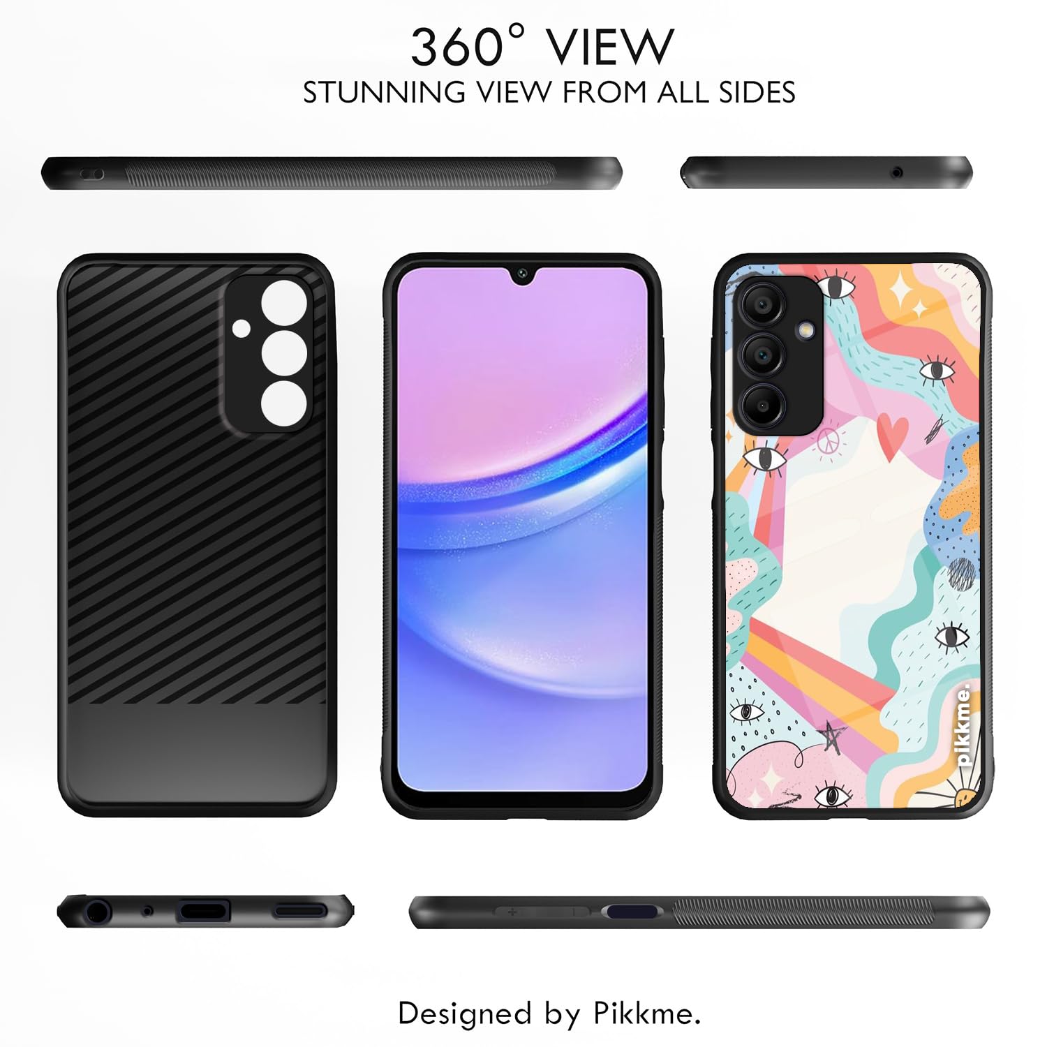 Samsung A15 5G Hybrid mobile back cover by Pikkme – photo 2