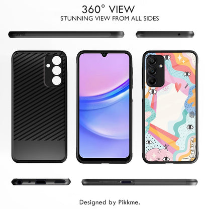 Samsung A15 5G Hybrid mobile back cover by Pikkme – photo 2