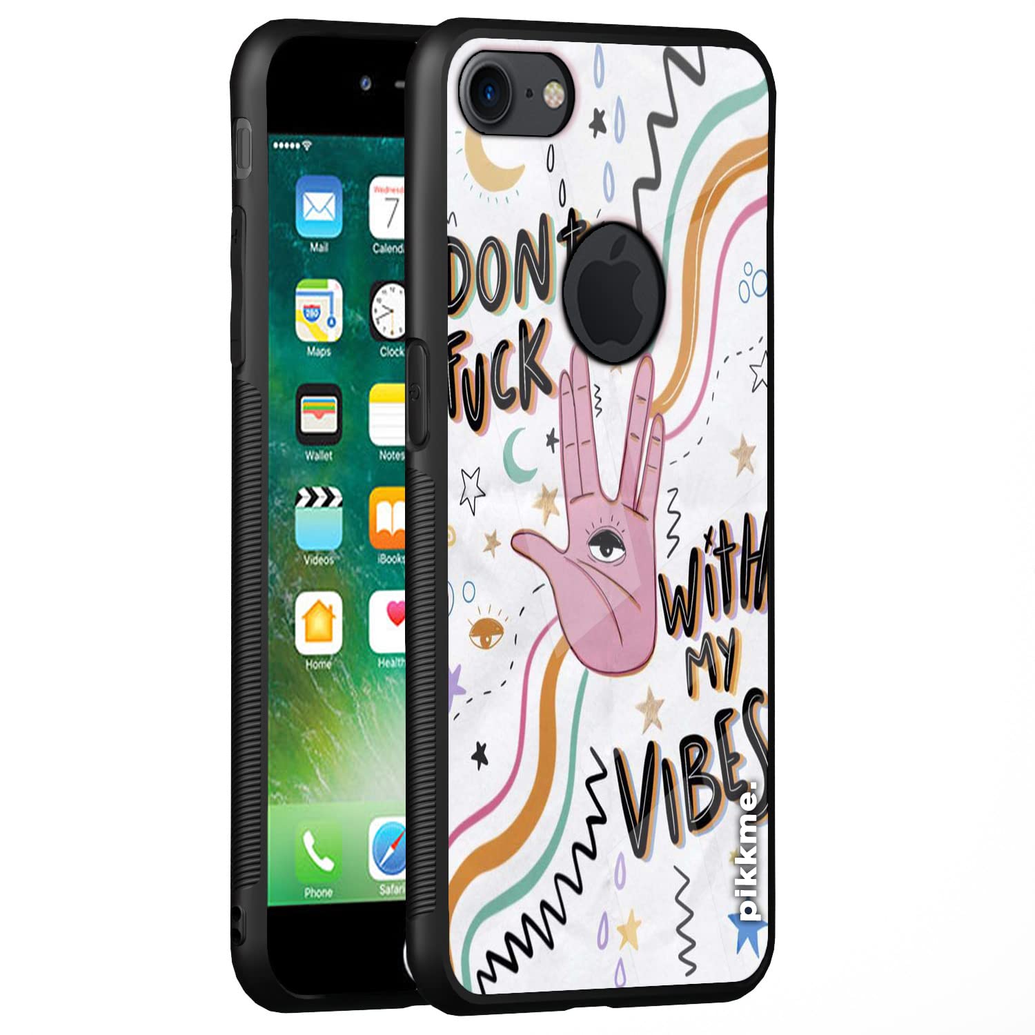 Pikkme Hybrid mobile back cover for iPhone 7/8