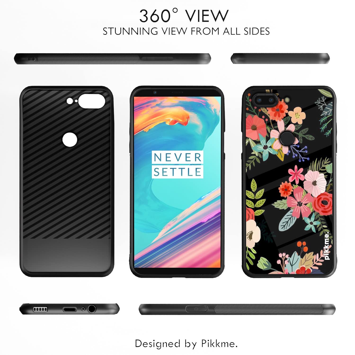 OnePlus 5T Flower mobile back cover by Pikkme – photo 2