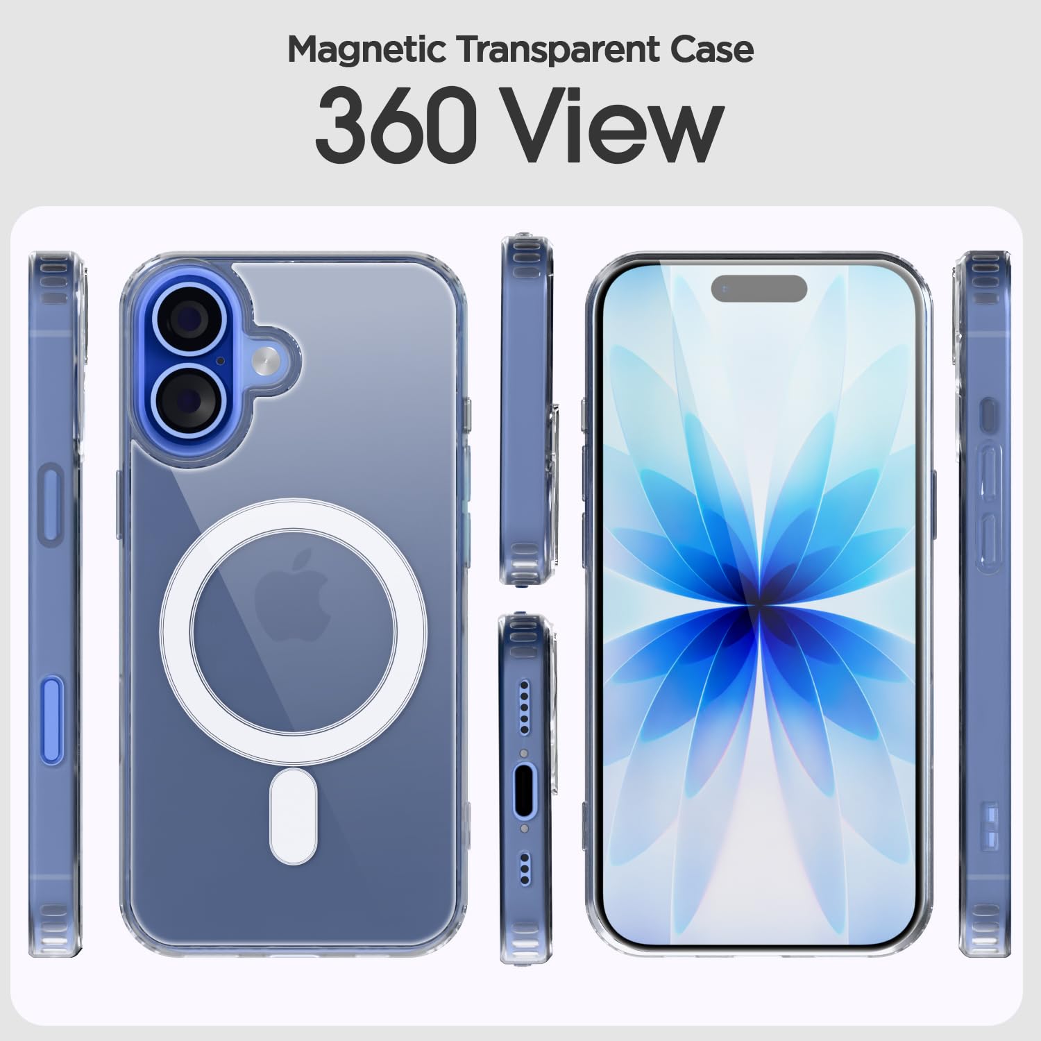 Transparent Carbon back cover for iPhone 17 – Pikkme – photo 2