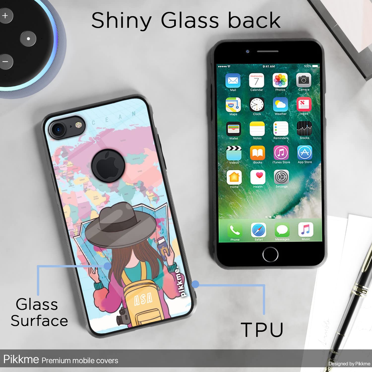 iPhone 7/8 Hybrid mobile back cover by Pikkme – photo 3