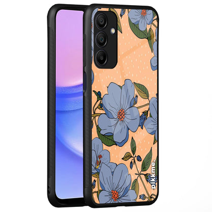 Samsung A15 5G Flower phone cover by Pikkme