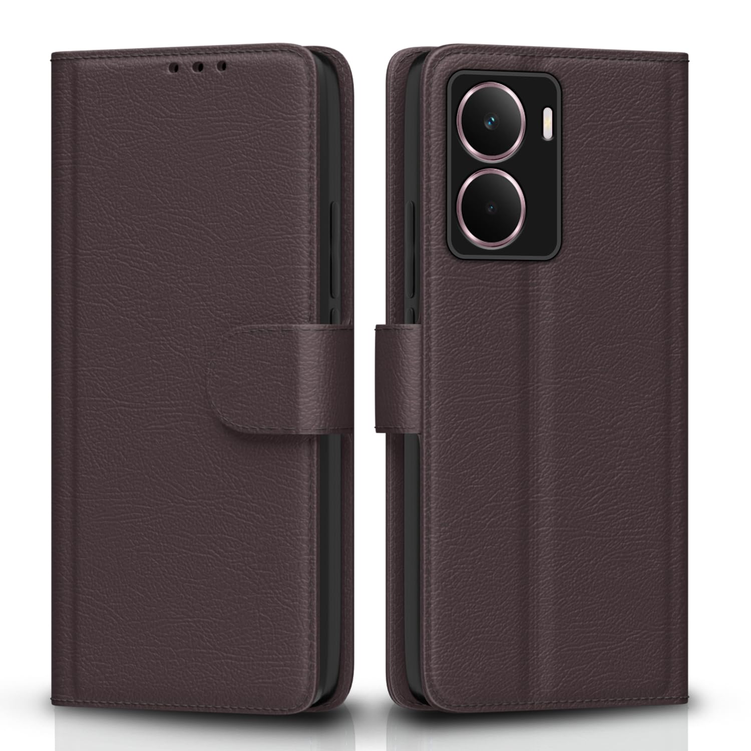 Pikkme Realme P3 5G Vintage Flip Cover - Coffee