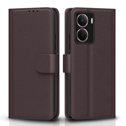 Pikkme Realme P3 5G Vintage Flip Cover - Coffee