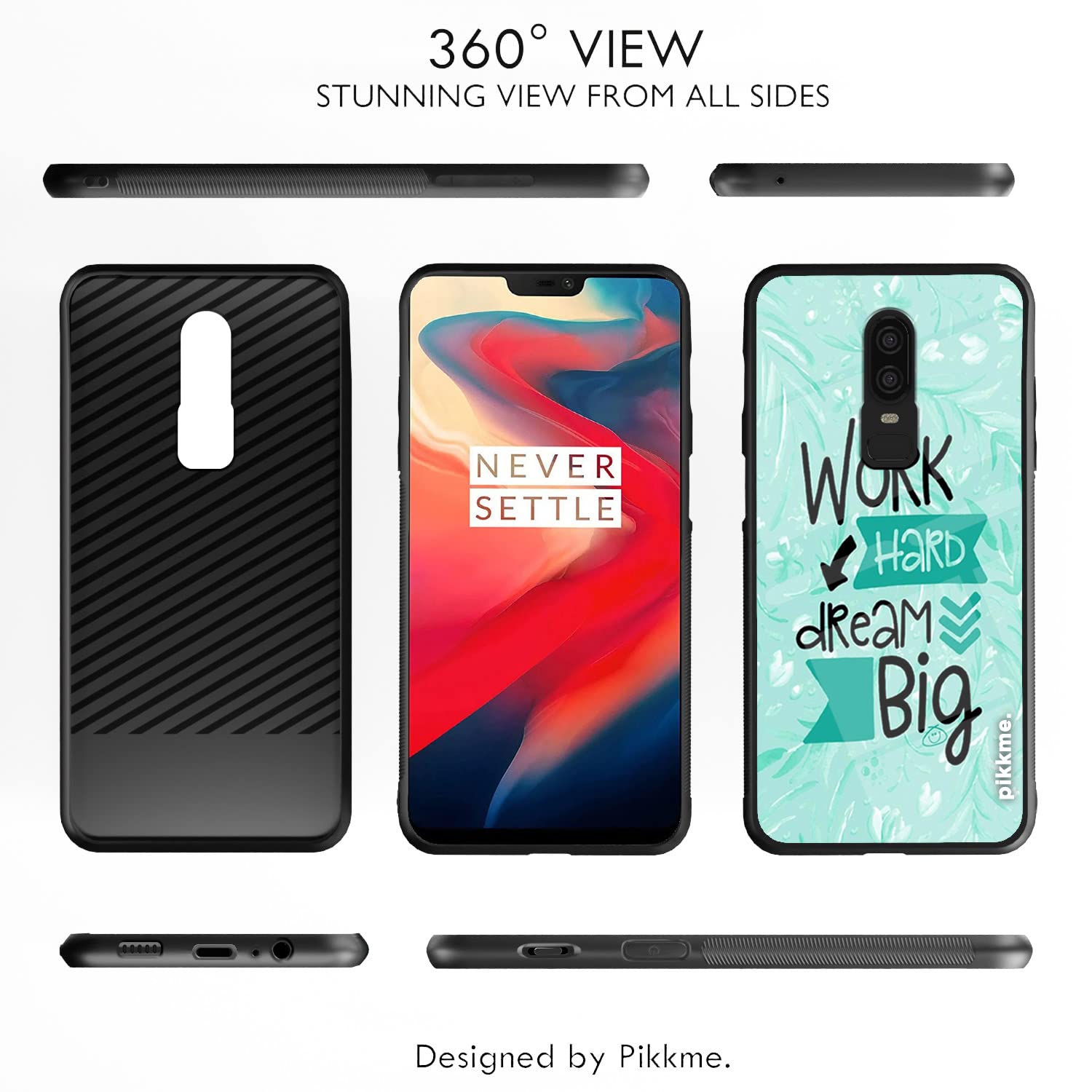 OnePlus 6 Hybrid mobile back cover by Pikkme – photo 2
