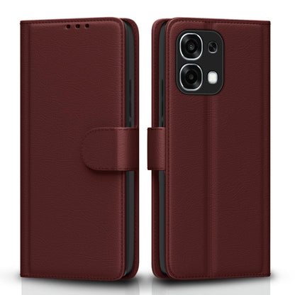 Pikkme brown Wallet flip cover for Oppo F31/F33 5G
