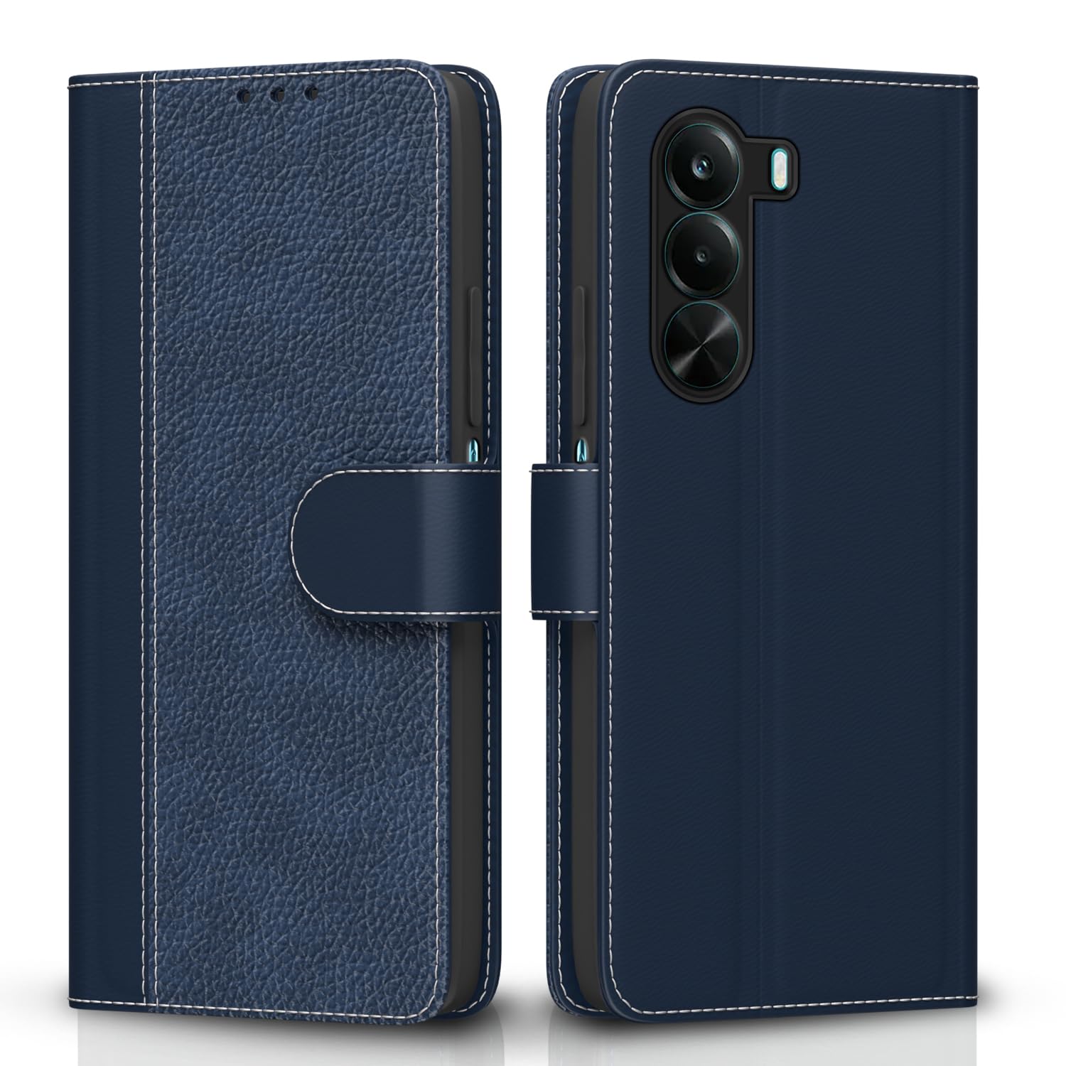 Realme P4x 5G flip case in blue by Pikkme