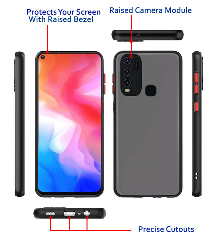 Pikkme black mobile back cover for Vivo Y30/Y50 – photo 3