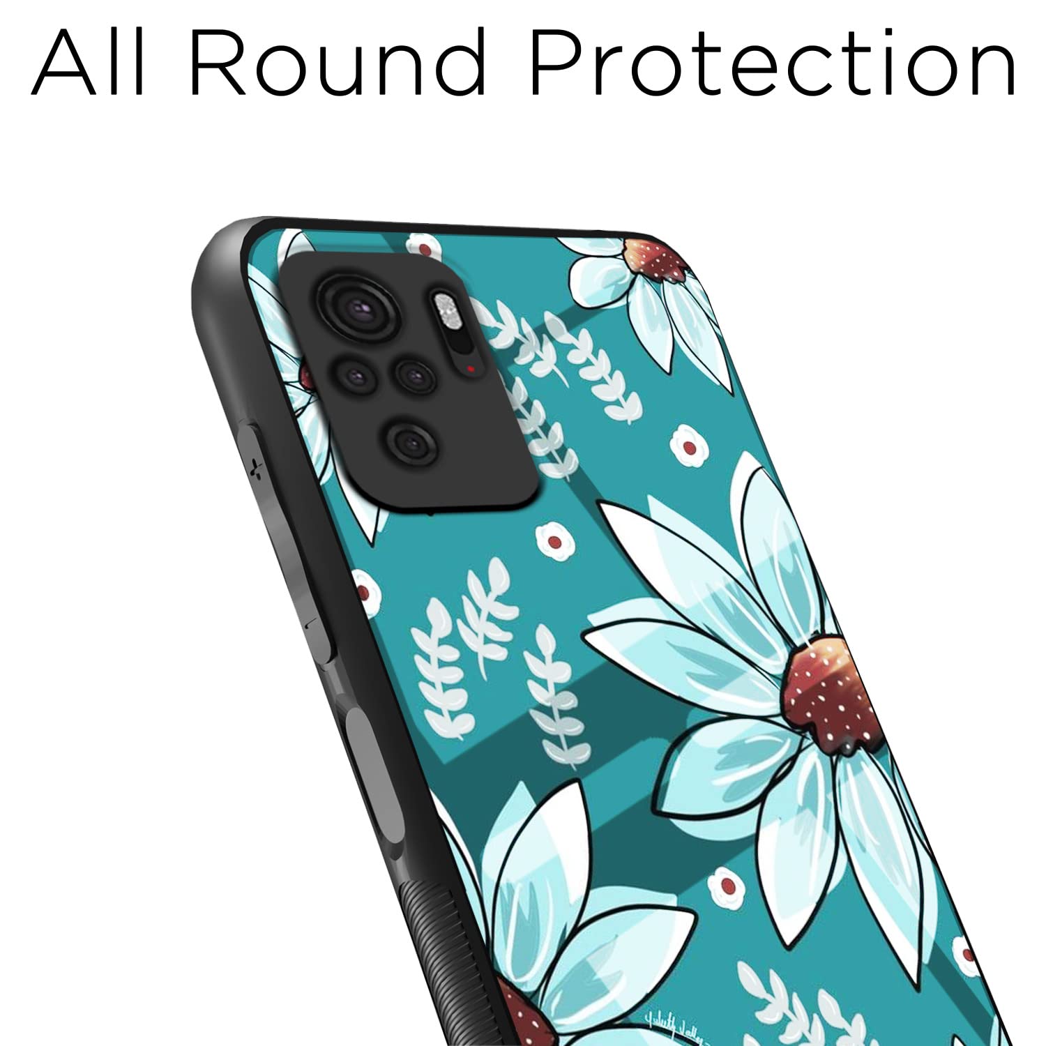 Pikkme Redmi Note 10/Note 10s Flower mobile back cover – photo 7