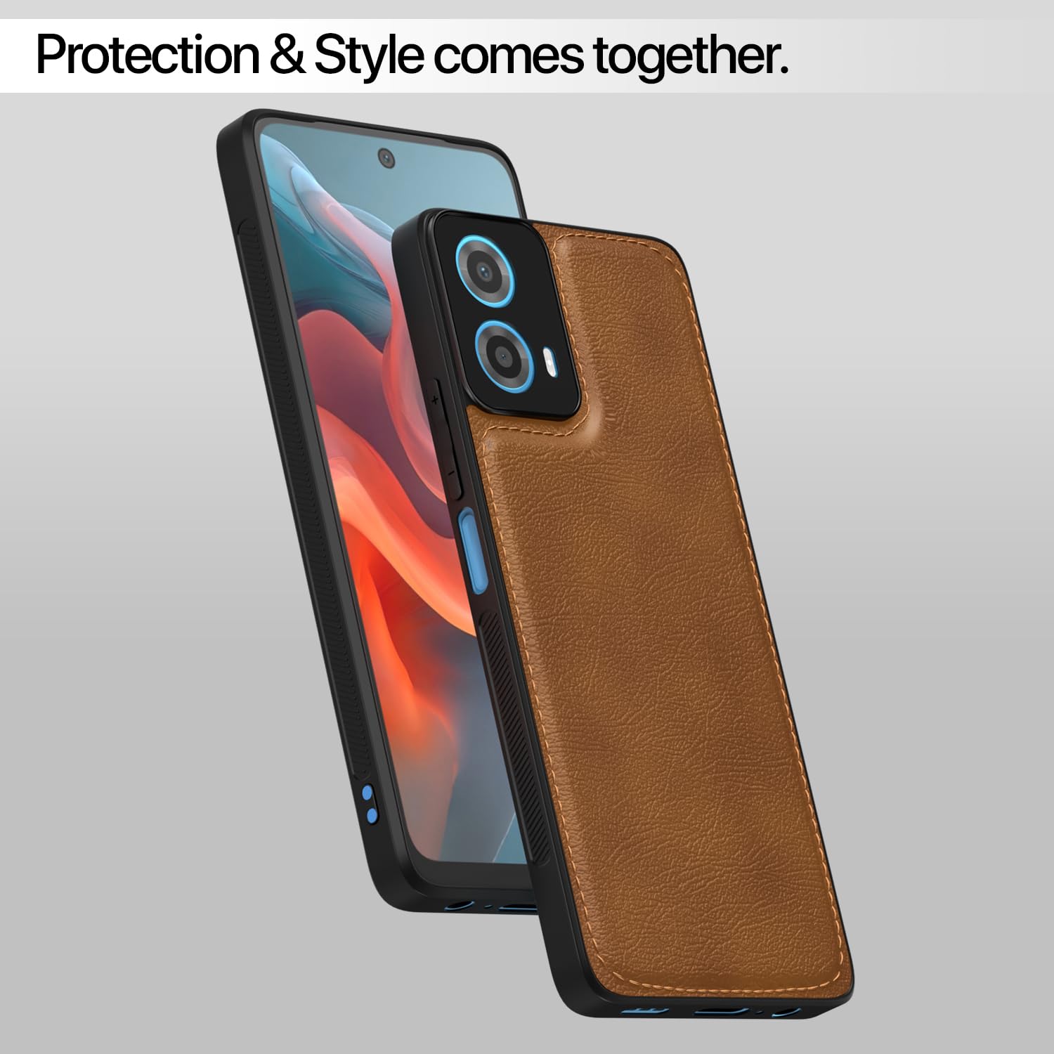 Brown mobile cover for Moto G34/G45 5G – Pikkme – photo 6