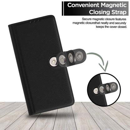 Pikkme Redmi Note 14 5G black wallet flip cover – photo 6