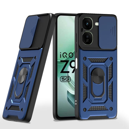 iQOO Z9X 5G D10 Camera Shield mobile cover in blue by Pikkme