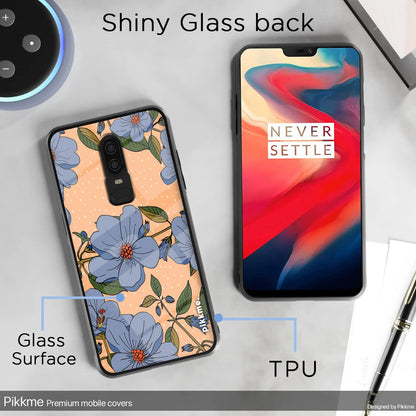 Pikkme Flower mobile back cover for OnePlus 6 – photo 3