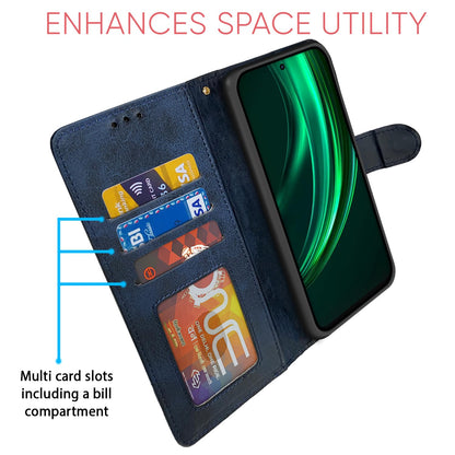 Pikkme navy & light blue Magnetic flip cover for Realme 13 Plus 5G/P1 – photo 5