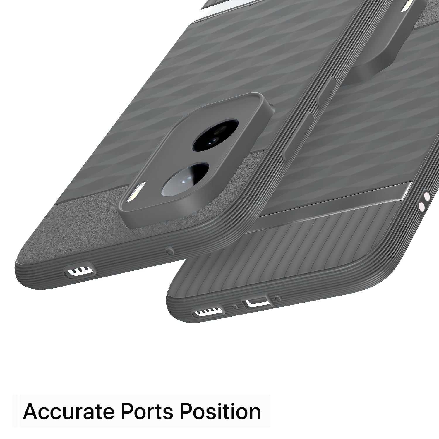Grey Silicone back cover for Vivo T5 Pro 5G – Pikkme – photo 4