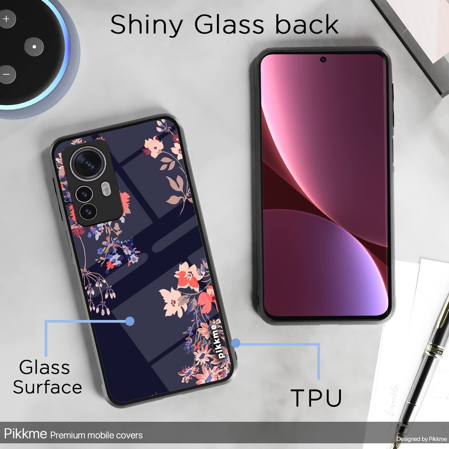 Pikkme Flower phone cover for Mi 12 Pro 5G – photo 3