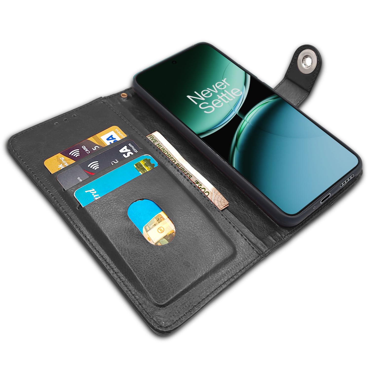 Pikkme black flip case for OnePlus Nord 4 5G – photo 5