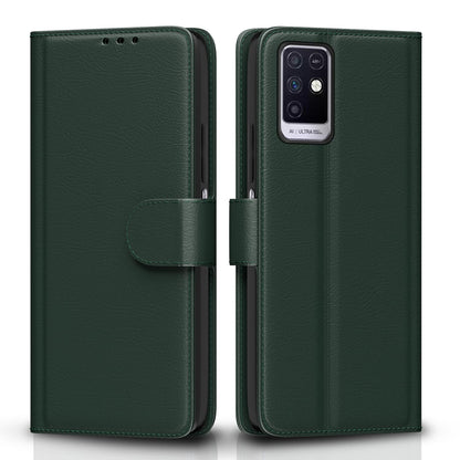 Infinix Note 10 flip case in green by Pikkme