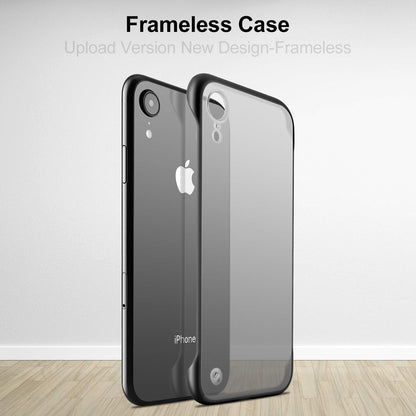 Pikkme iPhone XR Frameless black mobile back cover – photo 3