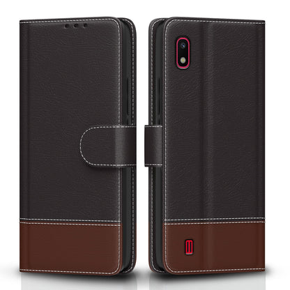 Pikkme Samsung A10 Magnetic coffee & brown flip cover