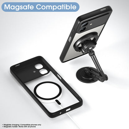 Infinix Smart 20 mobile back cover in black mag-safe by Pikkme – photo 7