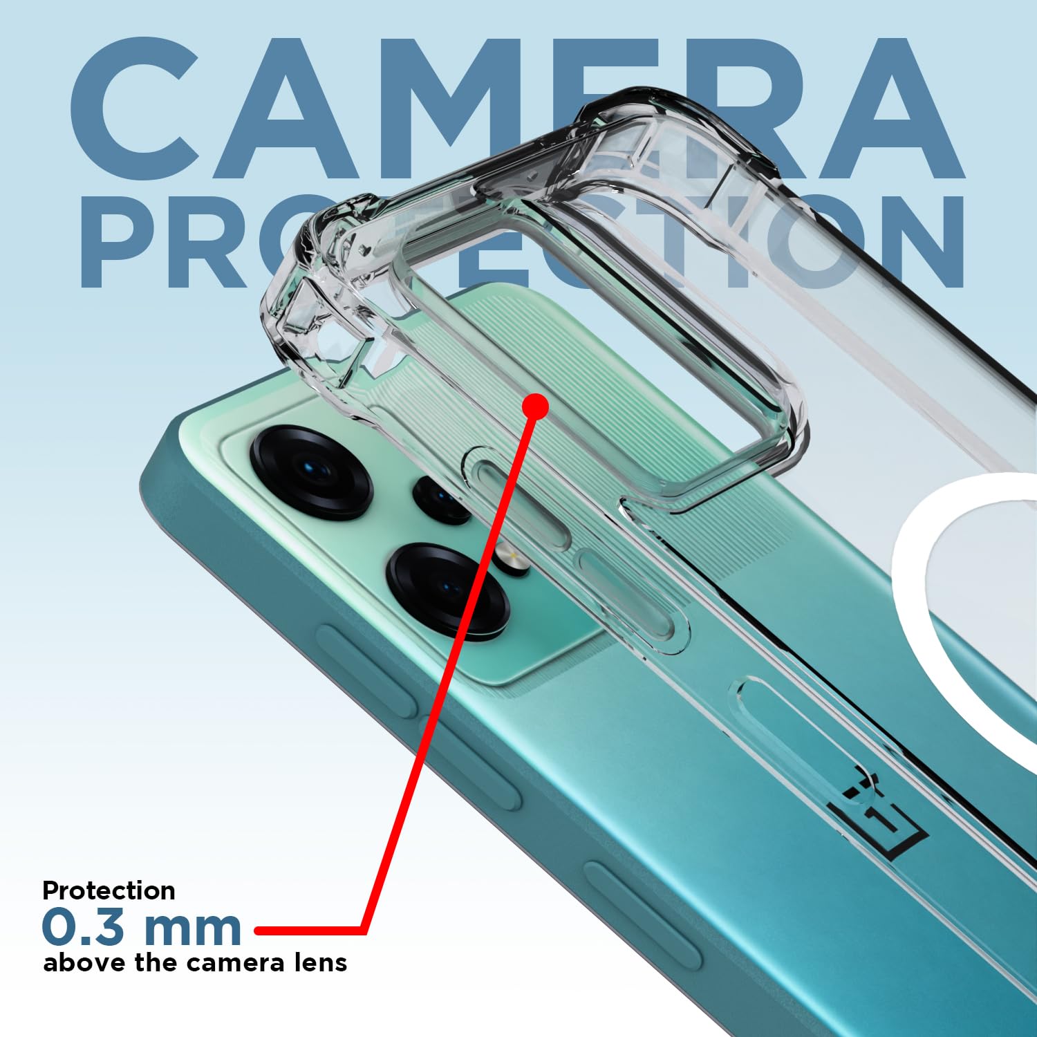 Pikkme transparent mag-safe back cover for OnePlus Nord CE 2 Lite 5G – photo 5