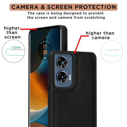 Pikkme Moto Edge 50 Fusion/G96 5G Leather black mobile cover – photo 4