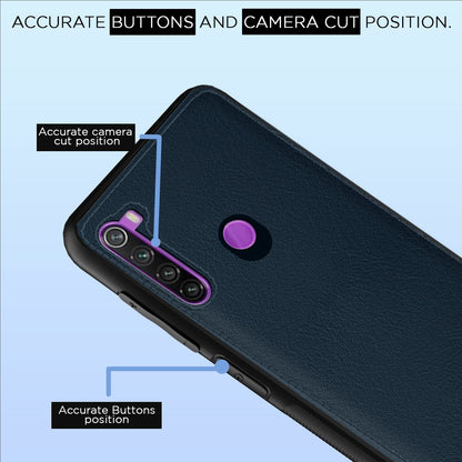 Pikkme blue Leather phone cover for Redmi Note 8 – photo 6