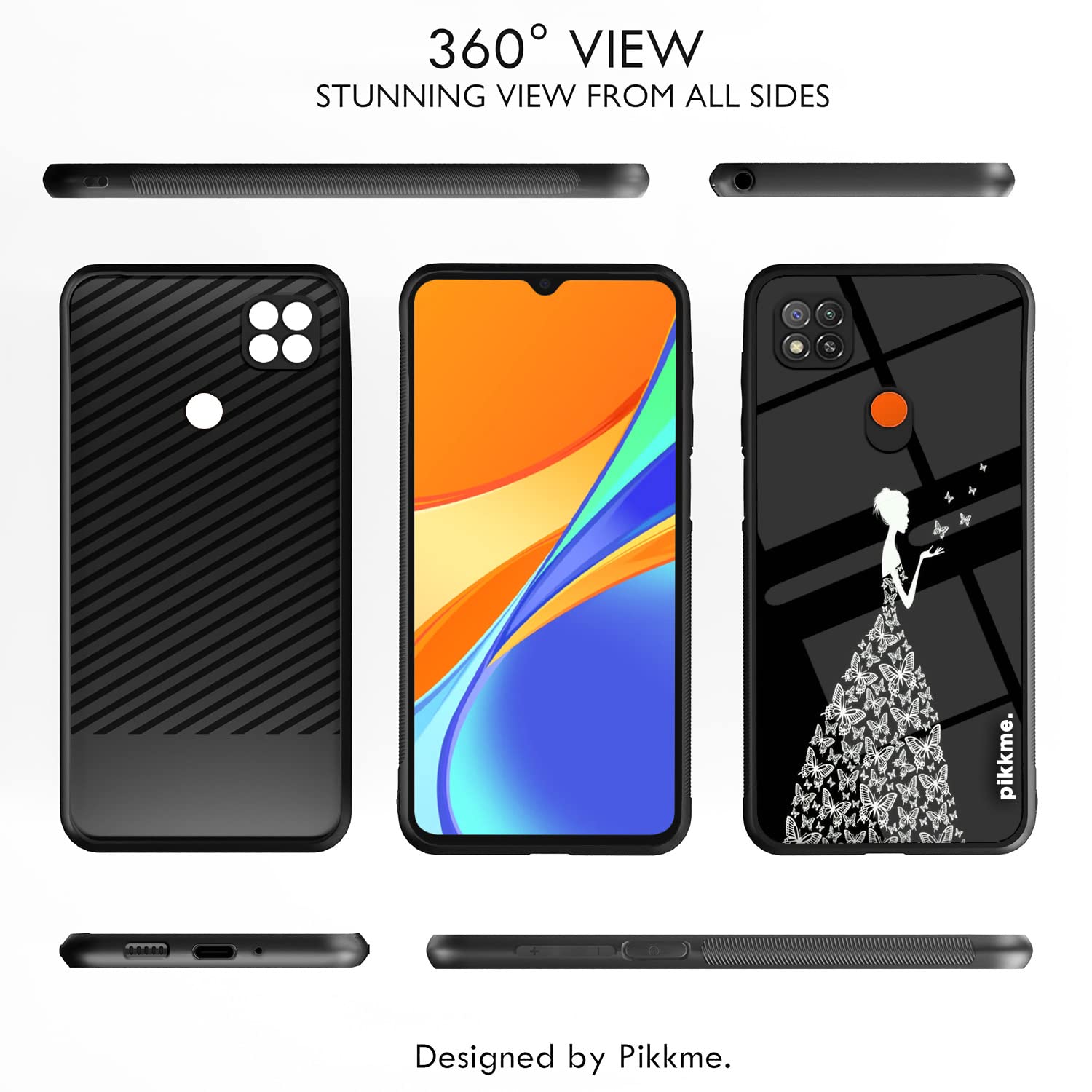 Pikkme Hybrid mobile back cover for Redmi 10A/9, Poco C31 – photo 2