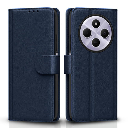 Blue Wallet wallet flip cover for Poco M7 5G – Pikkme