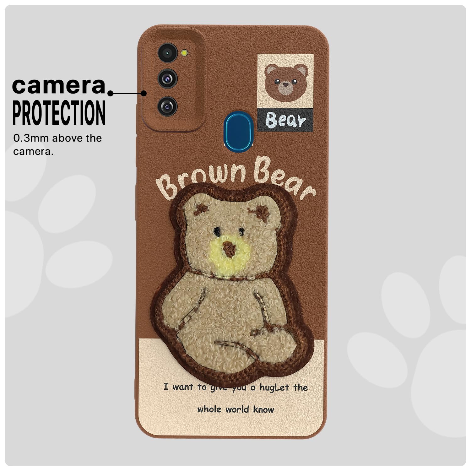 Pikkme brown phone cover for Samsung M30s/M21/M21 2021 – photo 6