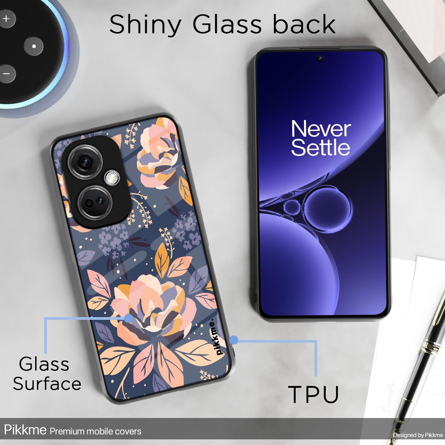 Pikkme Flower mobile cover for OnePlus Nord CE 3 5G – photo 3