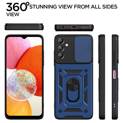 Pikkme blue D10 Camera Shield mobile back cover for Samsung A14 4G/A14 5G/360 – photo 5