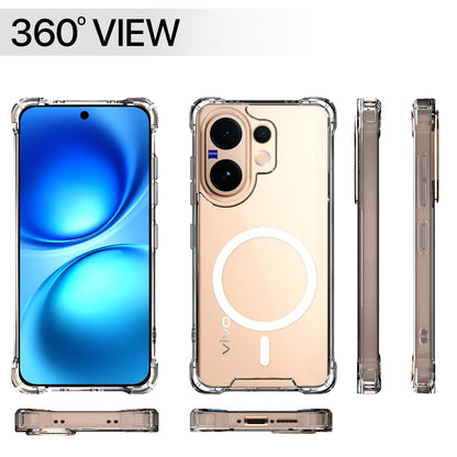 Transparent mag-safe back cover for Vivo V60/T4 Pro 5G – Pikkme – photo 7