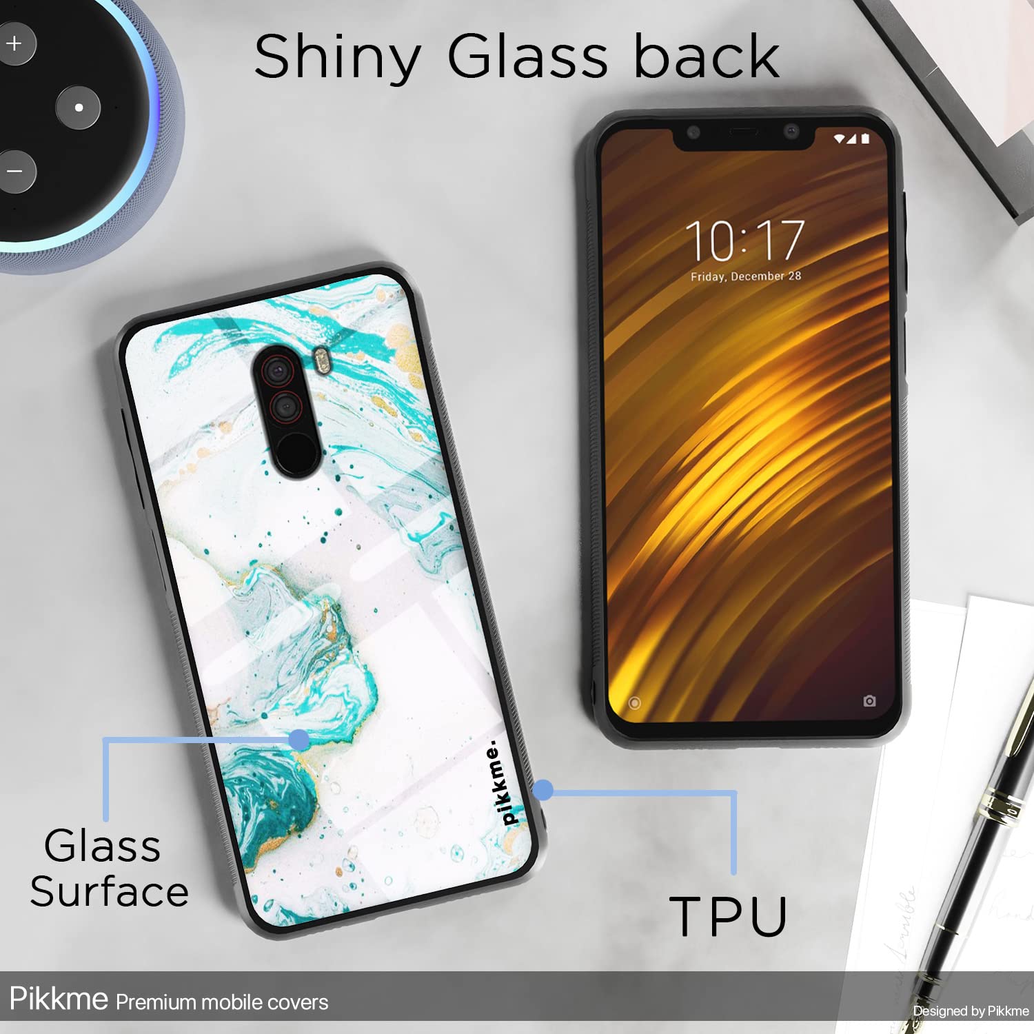 Poco F1 Hybrid mobile back cover by Pikkme – photo 3