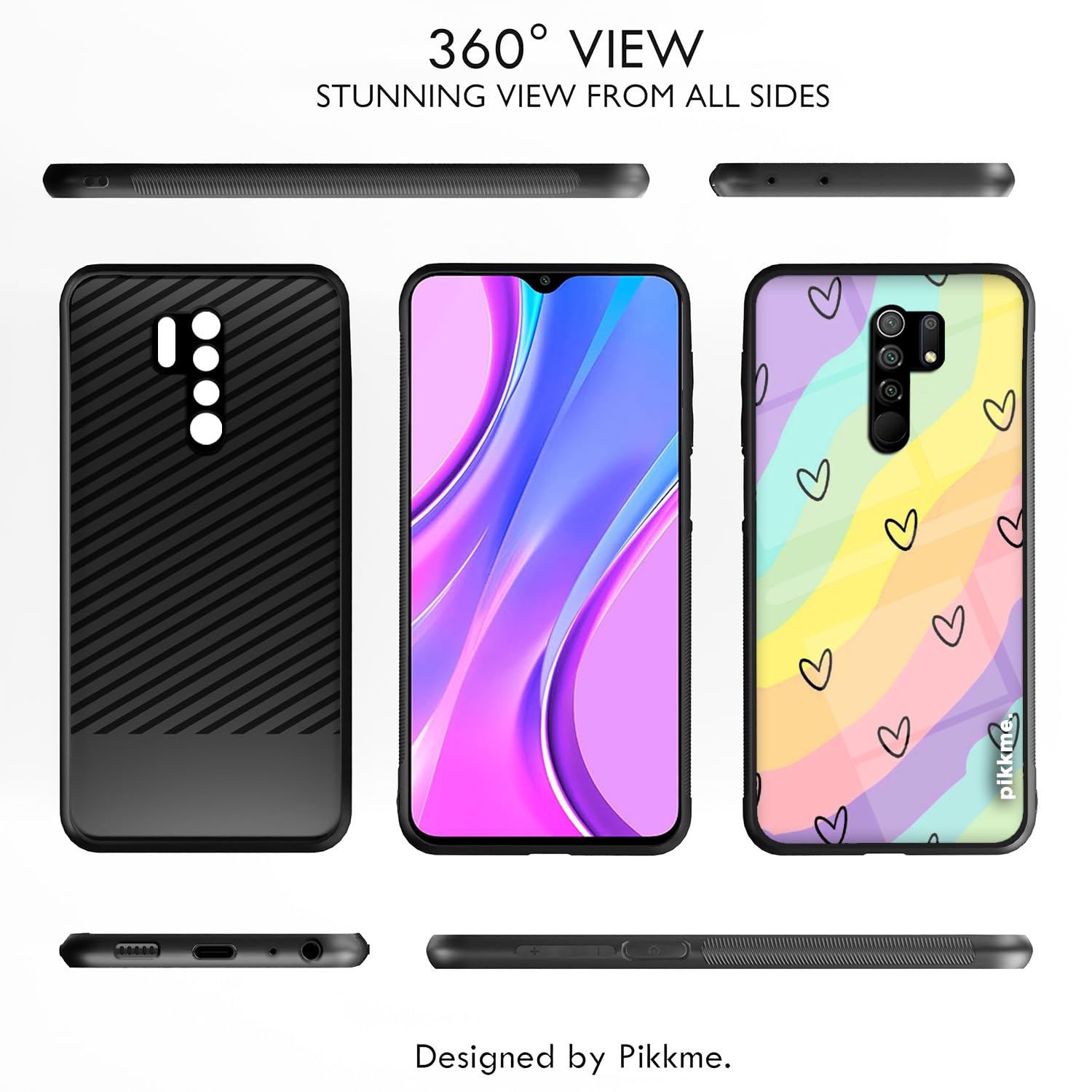 Pikkme Hybrid back cover for Redmi 9 Prime – photo 2