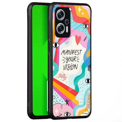 Pikkme Hybrid back cover for Redmi K50i 5G
