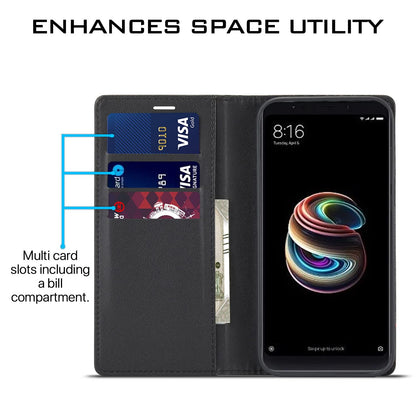 Redmi Note 5 flip cover in black by Pikkme – photo 4