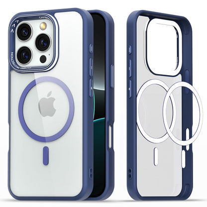 Blue mag-safe MagSafe phone cover for iPhone 16 Pro – Pikkme