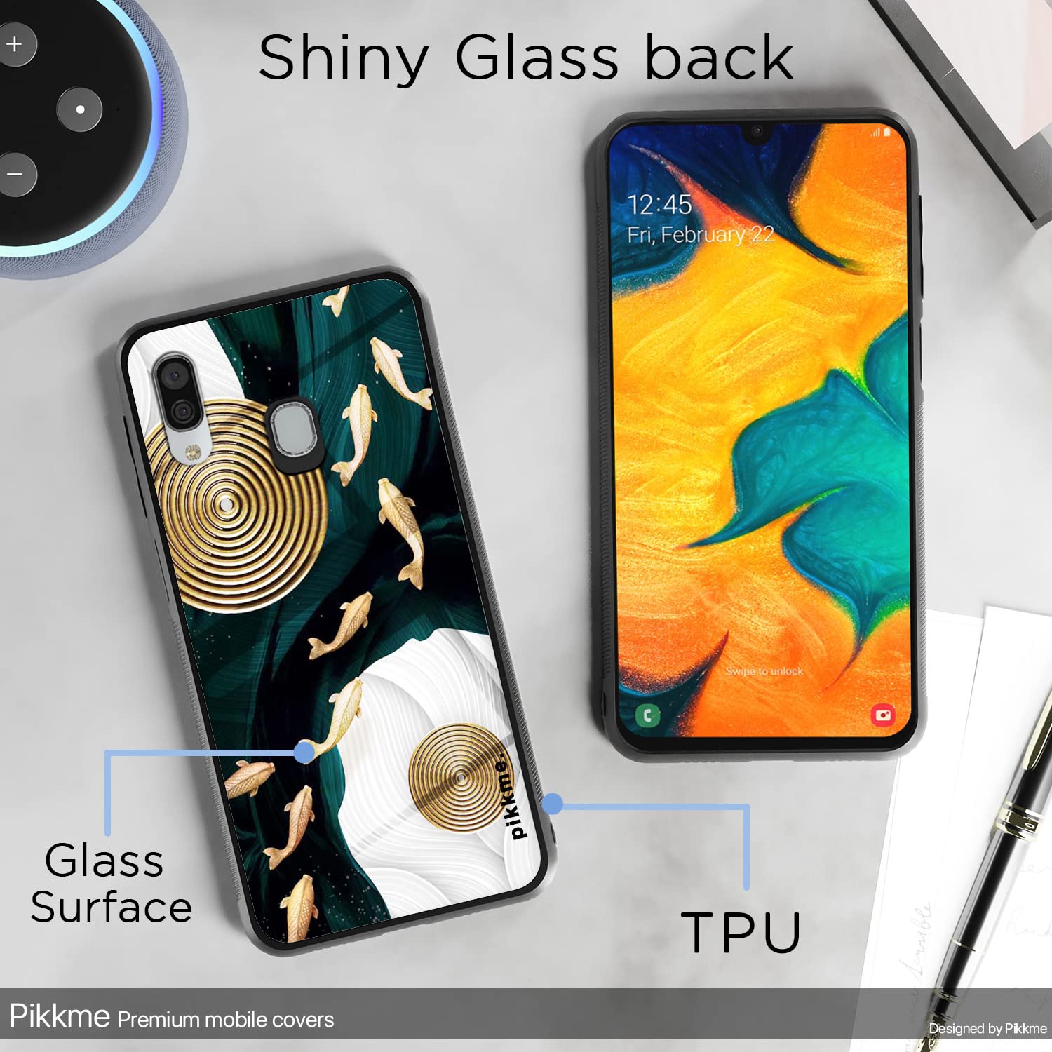Pikkme Flower phone cover for Samsung A20/A30/M10s – photo 3