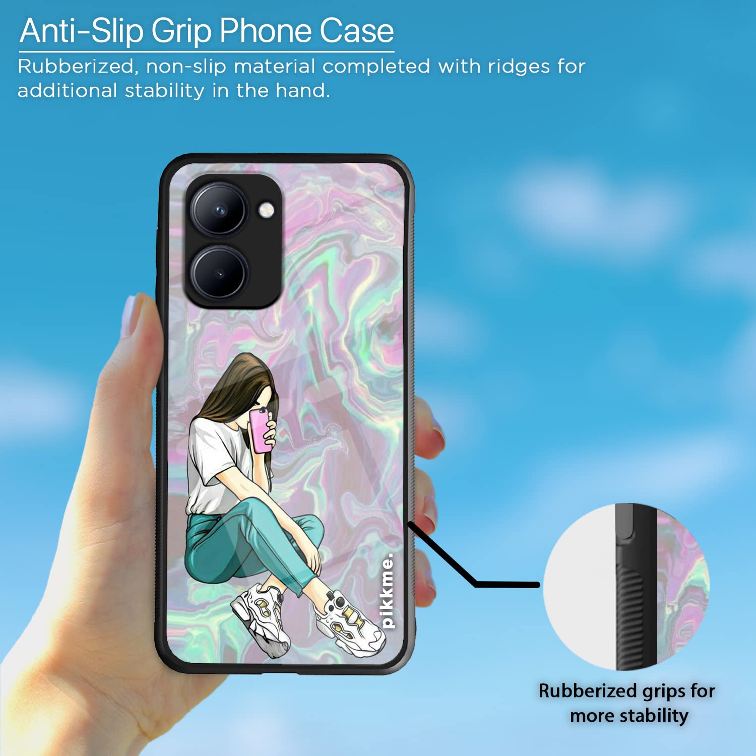 Hybrid Back cover for Realme C33 – Pikkme – photo 5