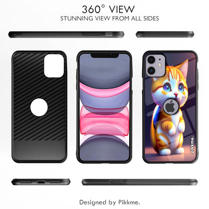 iPhone 11 Cat mobile cover by Pikkme – photo 2
