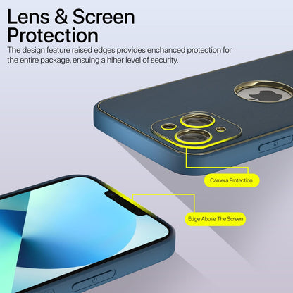 Blue back cover for iPhone 13 – Pikkme – photo 5
